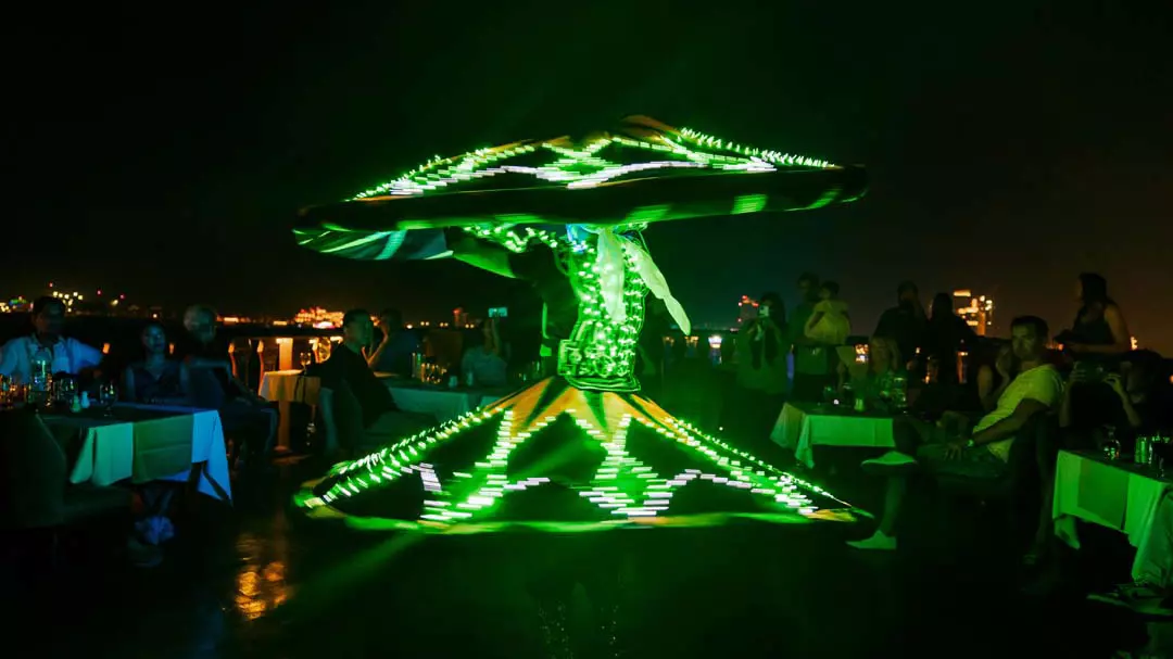 Night Dubai City Tour with Dinner Cruise